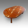 Edwardian mahogany Chippendale style mahogany dining table