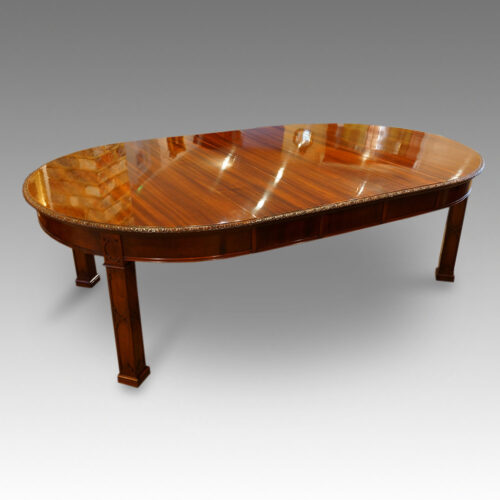 Chippendale style dining table