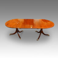 Mahogany dining table