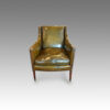 Regency mahogany library chair