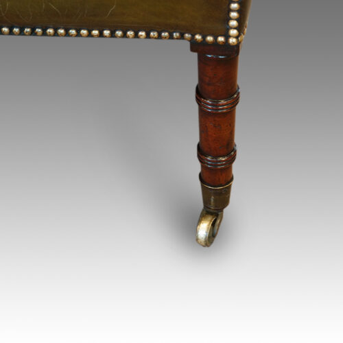 Antique leather chair