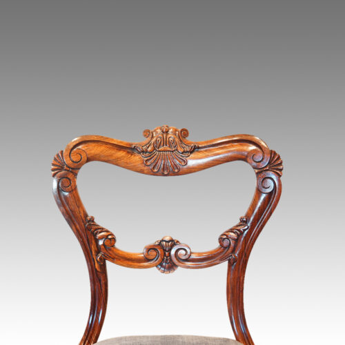 William IV chair back