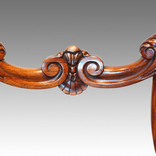 Back rail of dining chair