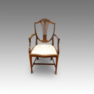 Hepplewhite style carver chair