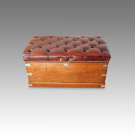 Victorian camphorwood Ottoman trunk