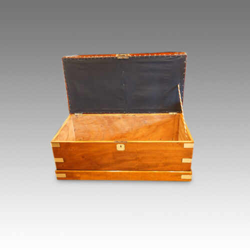 Victorian military chest top