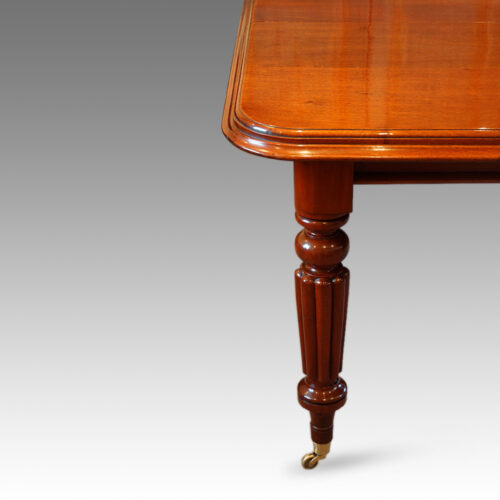 Antique mahogany dining table