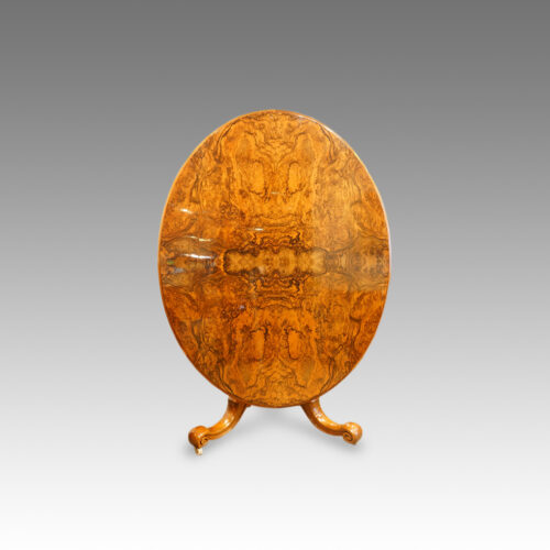 Antique walnut dining table