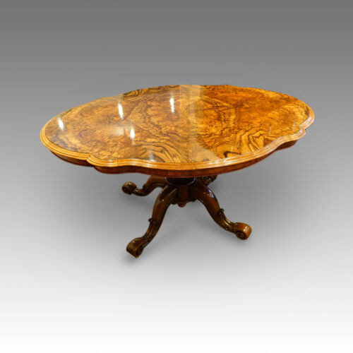 Victorian walnut table