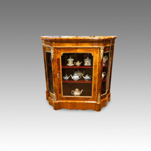 Victorian walnut side-cabinet