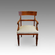Antique set of 8 dining chairs