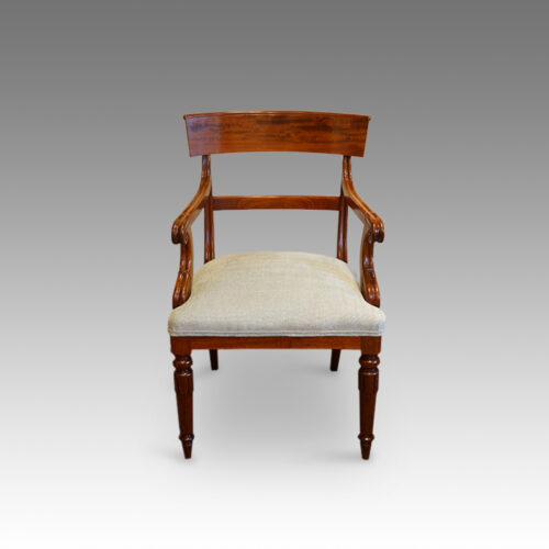 Antique set of 8 dining chairs