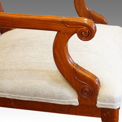 ANtique dining room chairs