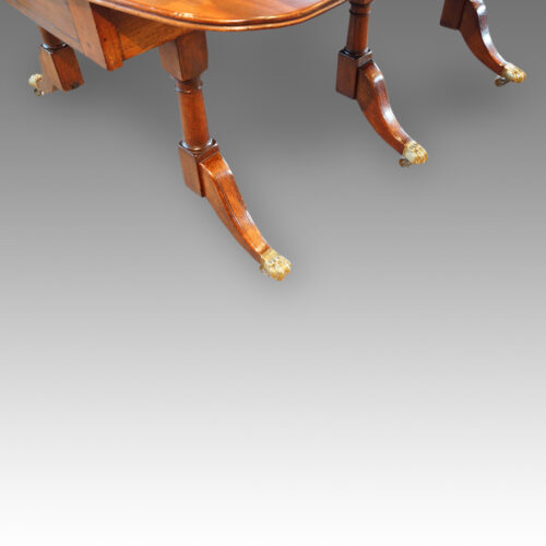Antique table legs