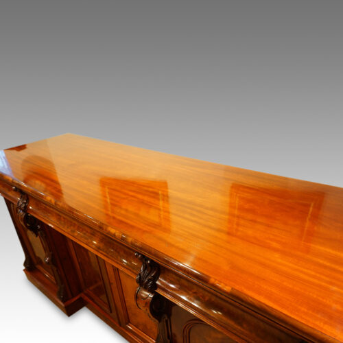 Victorian sideboard mahogany top