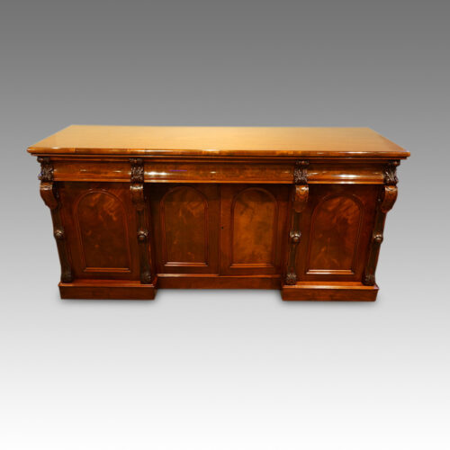 Victorian mahogany 4 door sideboard