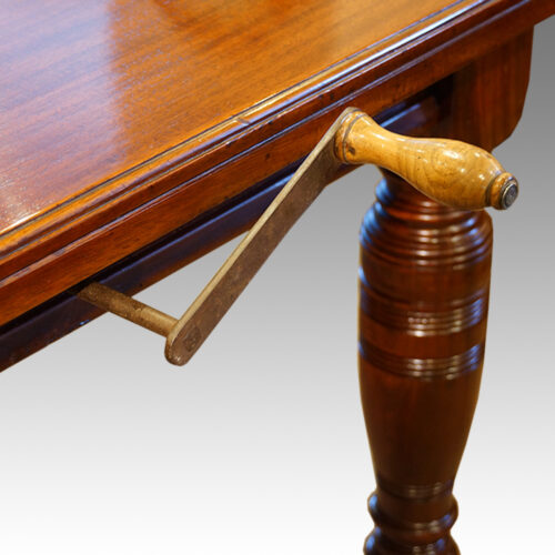 Victorian table handle sited for use