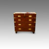 Antique Georgian mahogany military chest
