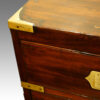 Brass corner on military chest