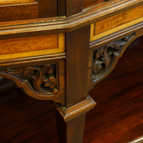 Fine carved mahogany