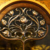 Art Nouveau Copper fretted panel