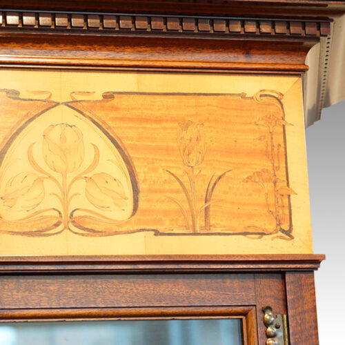 Edwardian inlaid cabinet