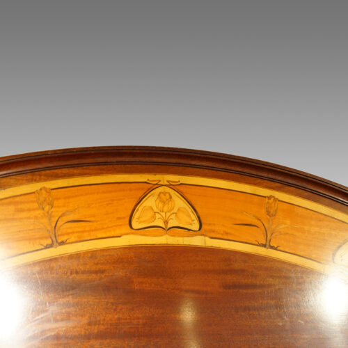 Art Nouveau pediment