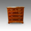 Edwardian inlaid mahogany chest of drawers