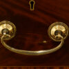 Edwardian brass loophandle