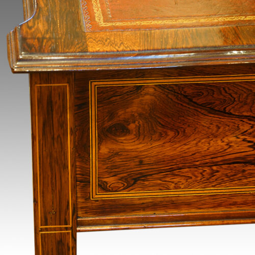 Antique rosewood office desk