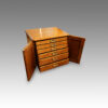 Antique collectors cabinet