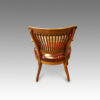 Antique desk chair rear