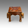 Elephant coffee table and stool