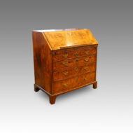 George I walnut small bureau