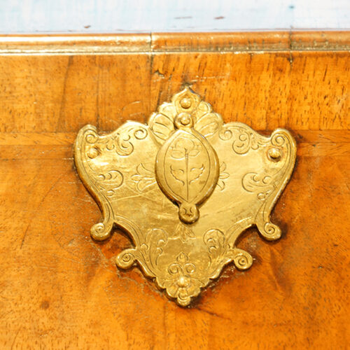 Brass keyhole cover