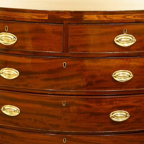 Antique chest of drawers, front
