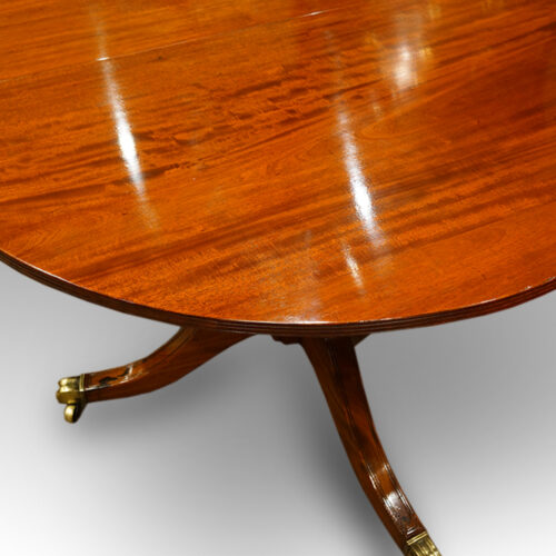 Antique mahogany dining table
