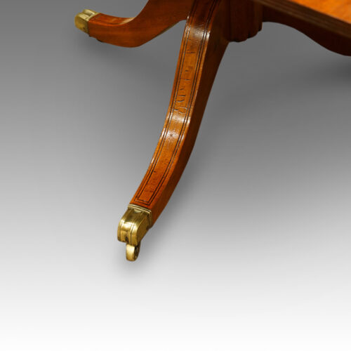 Regency dining table base