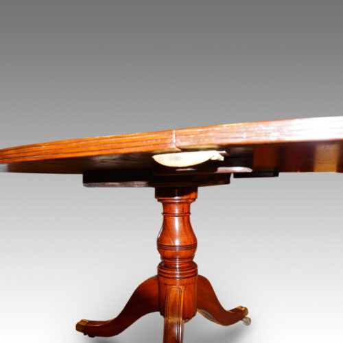 Antique mahogany dining table