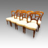 Set of antique dining chairs
