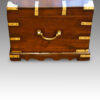 Antique brass bound chest