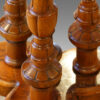 Victorian walnut turned column