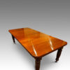 Victorian mahogany extending dining table 1880's