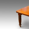 Antique mahogany table leg