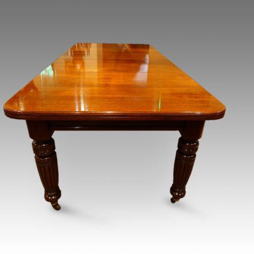 Antique mahogany dining table