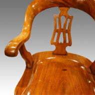 Antique revolving office desk chair