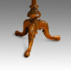Victorian walnut lamp table