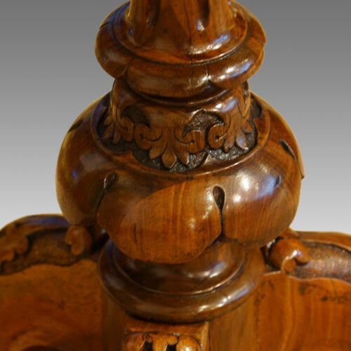 Base of Victorian table