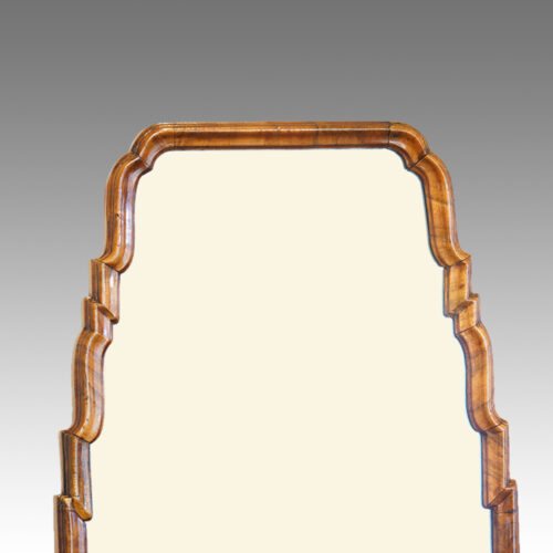 Antique cheval mirror