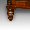 Turned mahogany feet